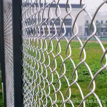 hot dipped galvanized chain link fence